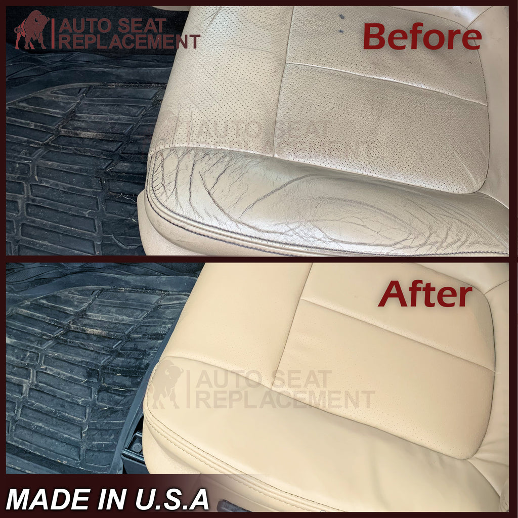 2011-2014 Ford F-150 Lariat Seat Cover Replacement in Adobe Tan: Choose From Variants
