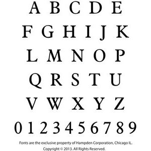 10K White Gold Engravable Imitation Aquamarine Initial X 16" Necklace