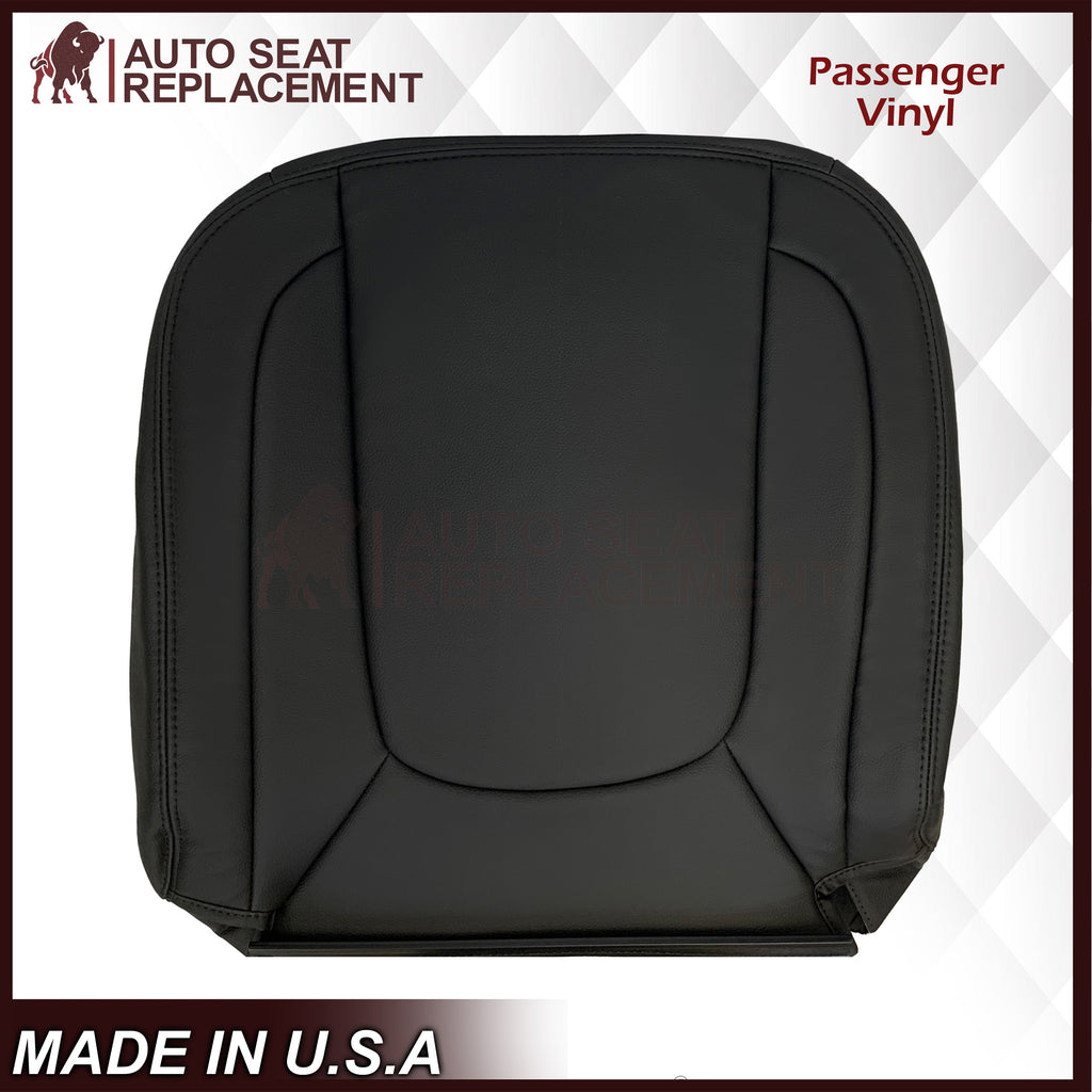 2002-2005 Dodge Ram ST WORK TRUCK 1500 2500 3500 Replacement Seat Covers In Dark Slate "Dark Gray" Synthetic Leather (Vinyl)