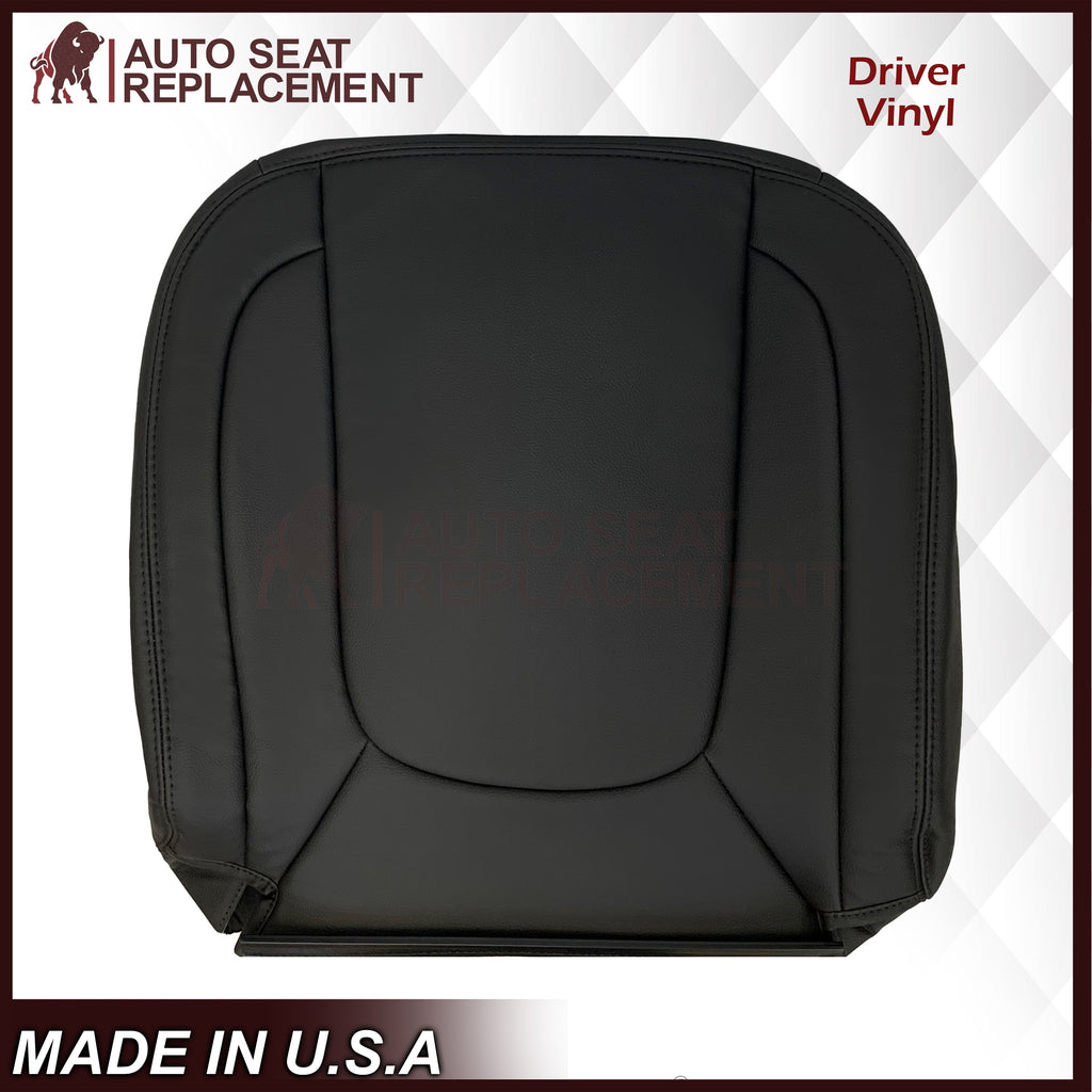 2002-2005 Dodge Ram ST WORK TRUCK 1500 2500 3500 Replacement Seat Covers In Dark Slate "Dark Gray" Synthetic Leather (Vinyl)
