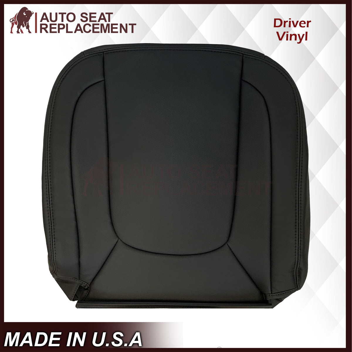 2002-2005 Dodge Ram ST WORK TRUCK 1500 2500 3500 Replacement Seat Covers In Dark Slate "Dark Gray" Synthetic Leather (Vinyl)