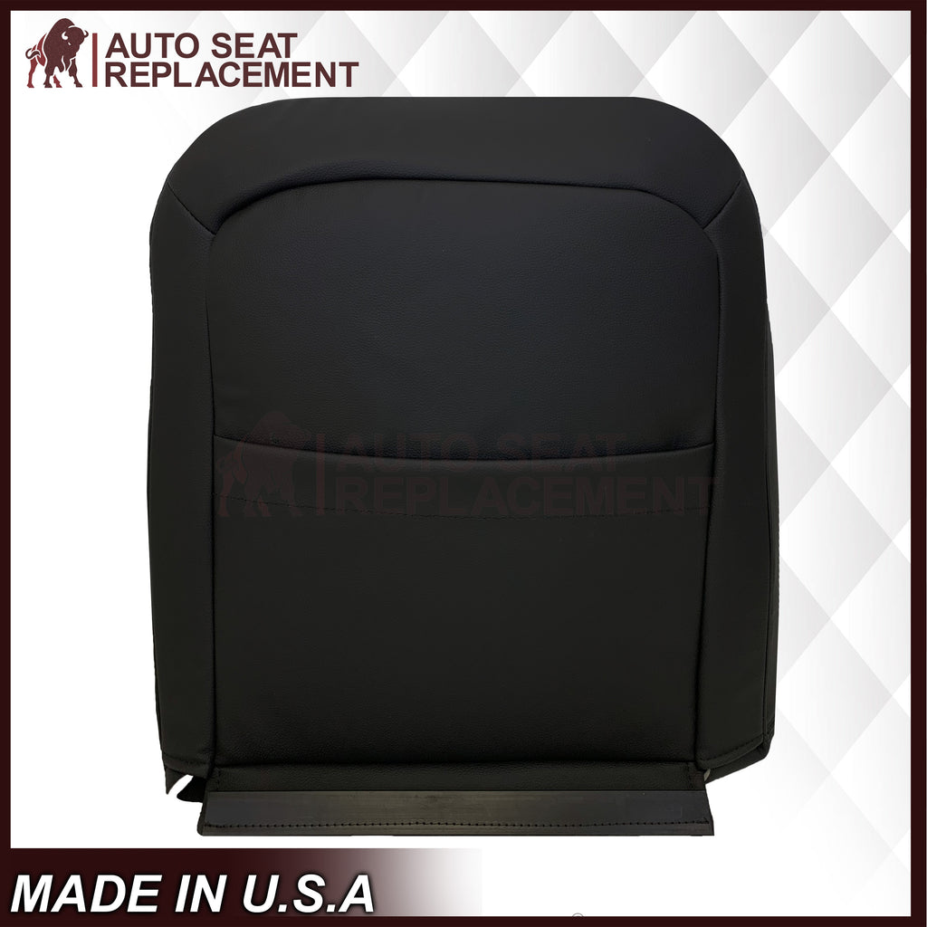 2002-2005 Dodge Ram ST WORK TRUCK 1500 2500 3500 Replacement Seat Covers In Dark Slate "Dark Gray" Synthetic Leather (Vinyl)