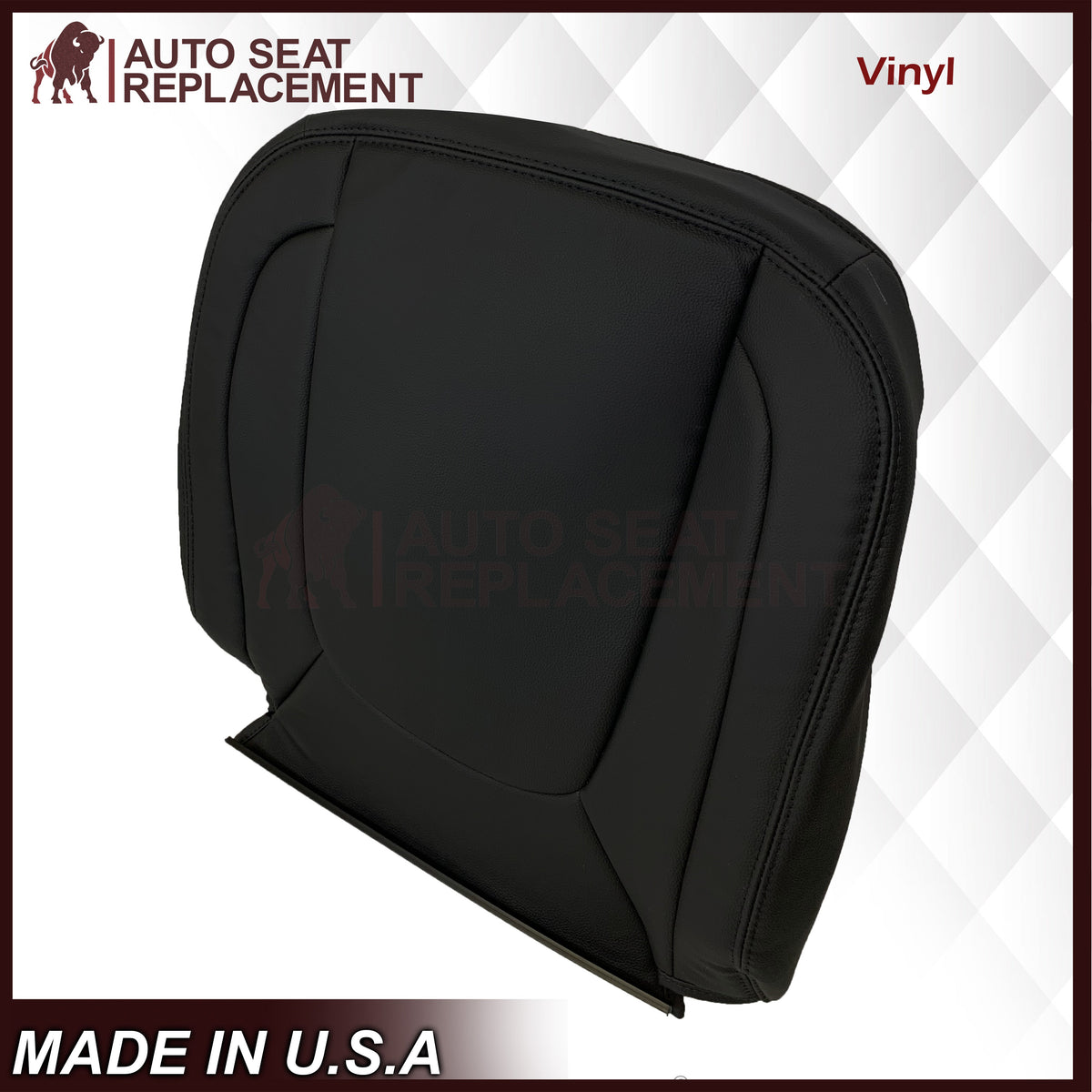 2002-2005 Dodge Ram ST WORK TRUCK 1500 2500 3500 Replacement Seat Covers In Dark Slate "Dark Gray" Synthetic Leather (Vinyl)