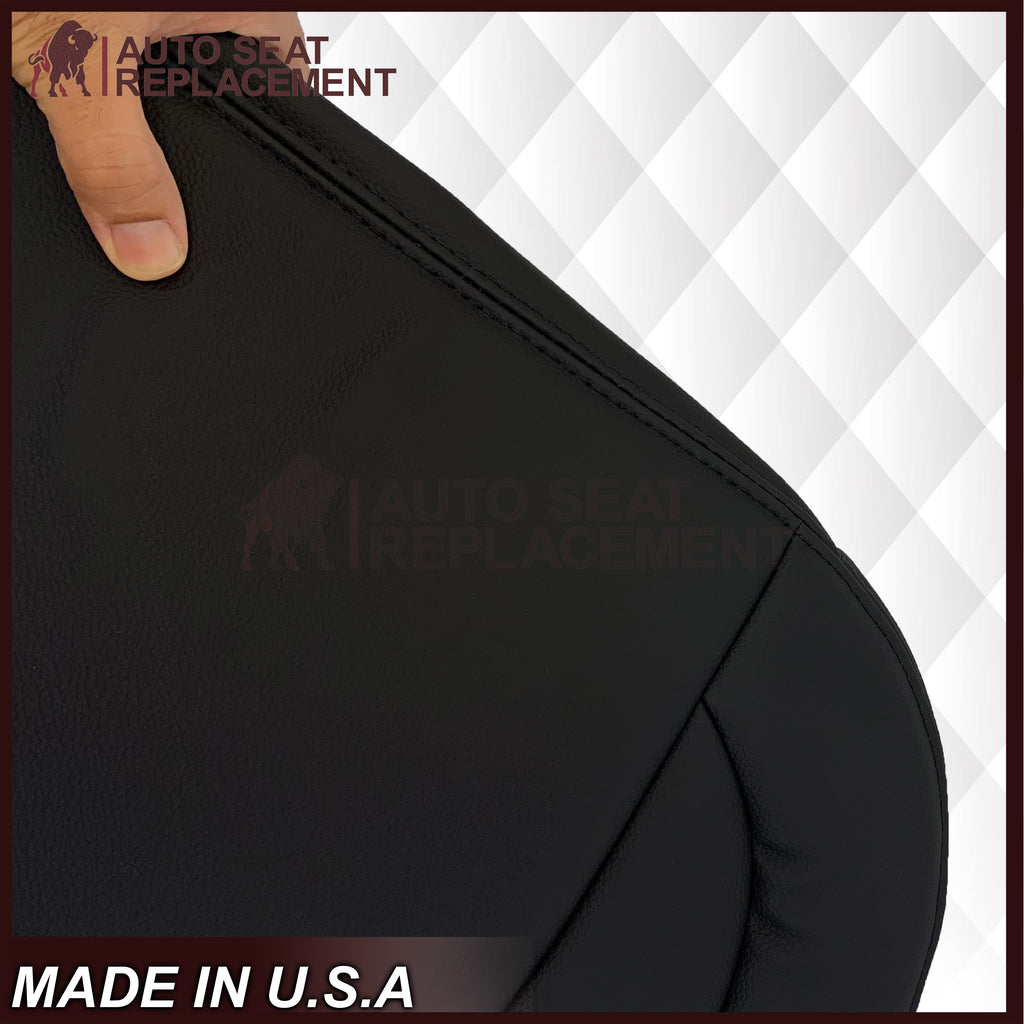 2002-2005 Dodge Ram ST WORK TRUCK 1500 2500 3500 Replacement Seat Covers In Dark Slate "Dark Gray" Synthetic Leather (Vinyl)