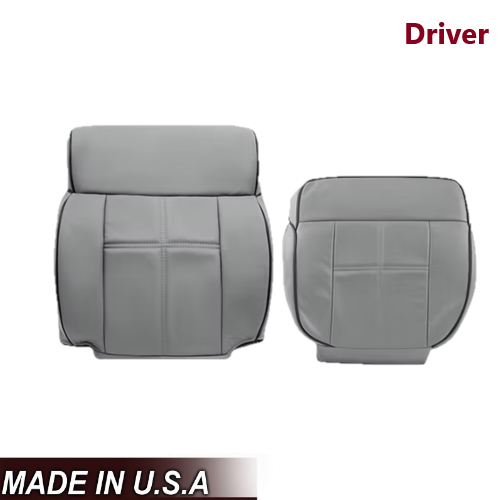 2006 2007 2008 Lincoln Mark LT Front Replacement Seat Covers in Dove Gray: Choose From Variants