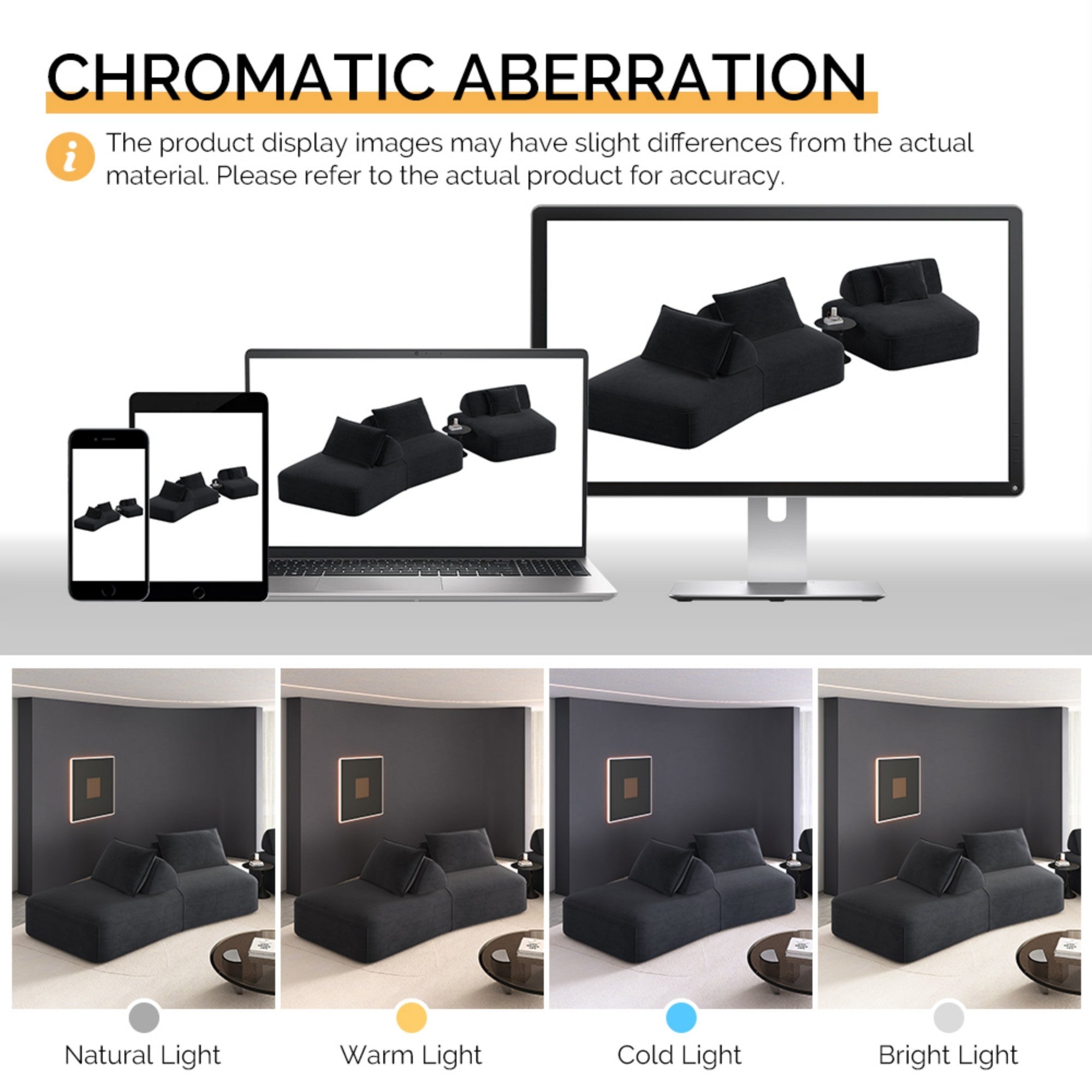 139' Modern Light Luxury Oversized Modular Sectional Sofa Set,DIY Upholstered Fluffy Chenille Sofa with Removable Backrests and Soft Pillows,Deep Seat Couch & Sofa Bed for Living Room,Office,Dark Grey