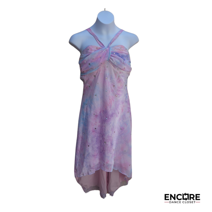 Blush Tie-Dye Sparkle Slip