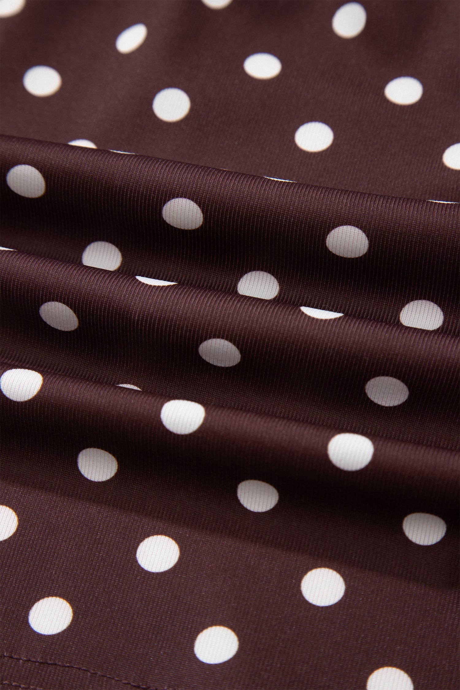 Polka Dot Halter Tank & Elastic Shorts Set