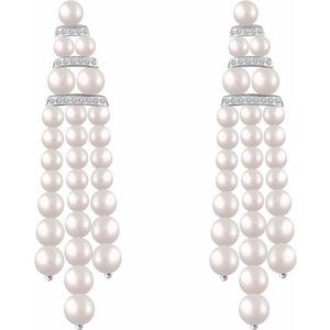 Chandelier Pearl Earrings