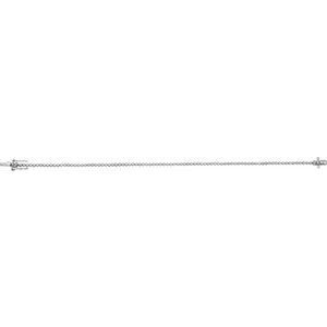 14K White Gold 9/10 CTW Natural Diamond 7" Line Bracelet – image 3