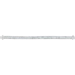 14K White Gold 8 3/8 CTW Natural Diamond 7 1/2" Bracelet – image 3