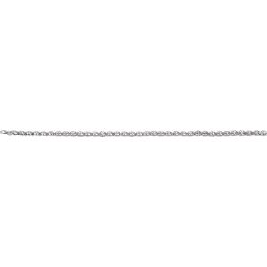 14K White Gold 1 CTW Natural Diamond 7" Bracelet – image 4