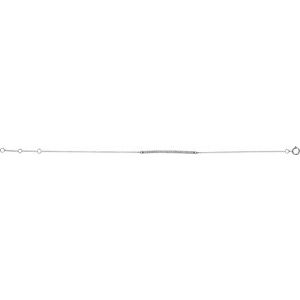 14K White Gold 1/6 CTW Natural Diamond 6-8" Bracelet – image 2