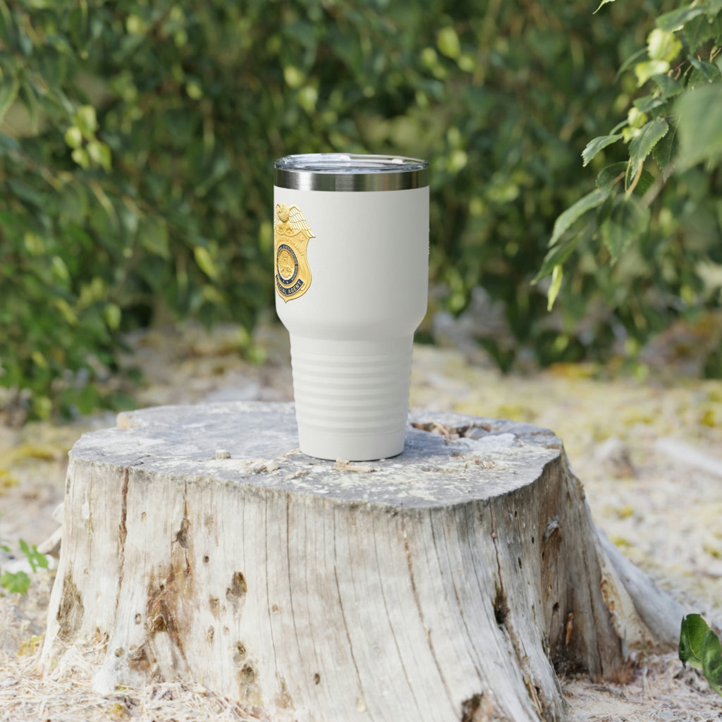 Army CID Badge and Seal - Ringneck Tumbler, 30oz