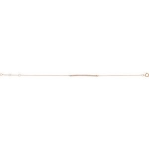 14K Rose Gold 1/6 CTW Natural Diamond 6-8" Bracelet