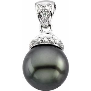 Accented Pearl  Pendant