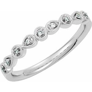 Vintage-Inspired Stackable Ring