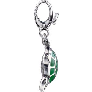 Sterling Silver Turtle Charm/Pendant – image 2