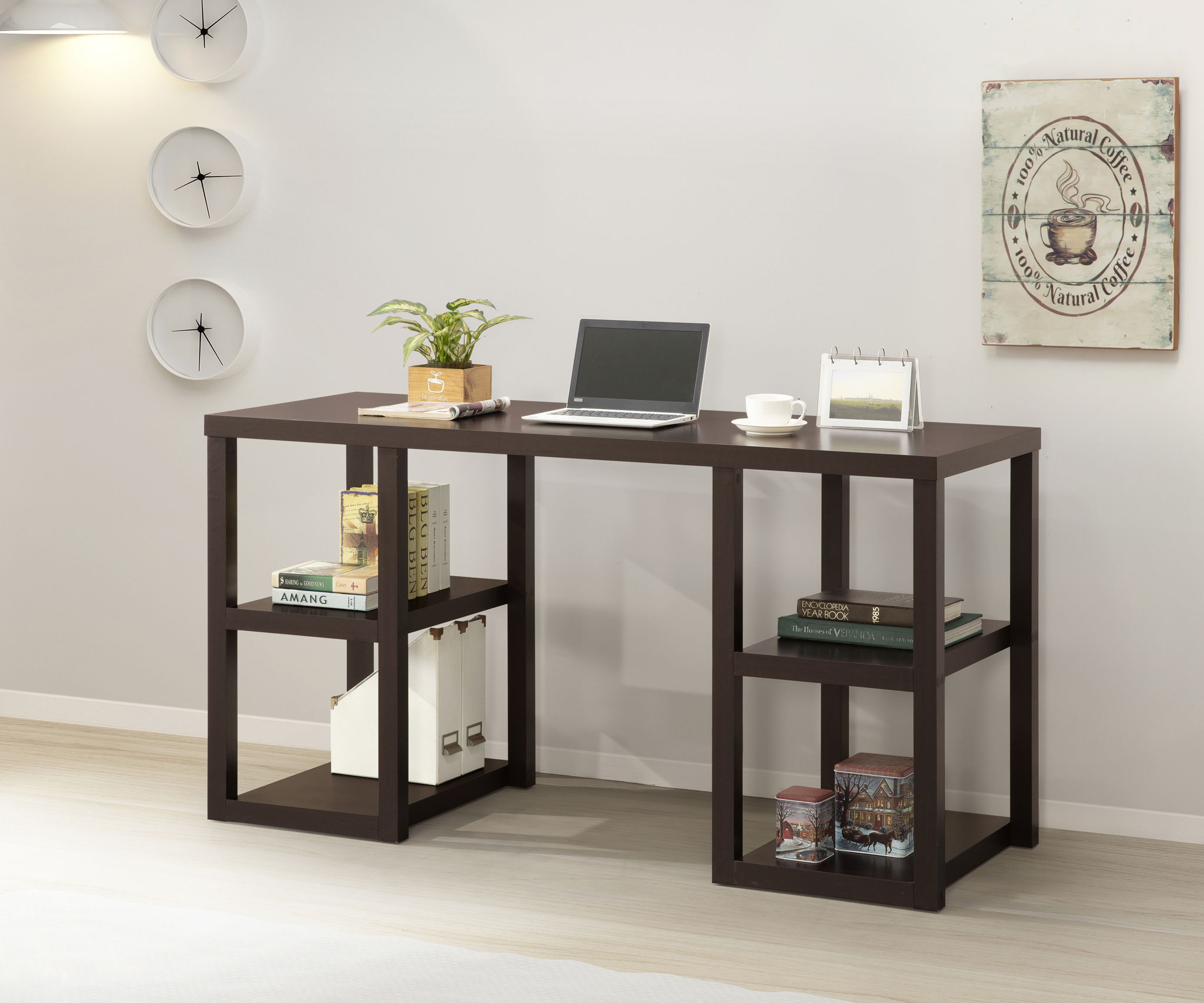 Desk - Mahogany