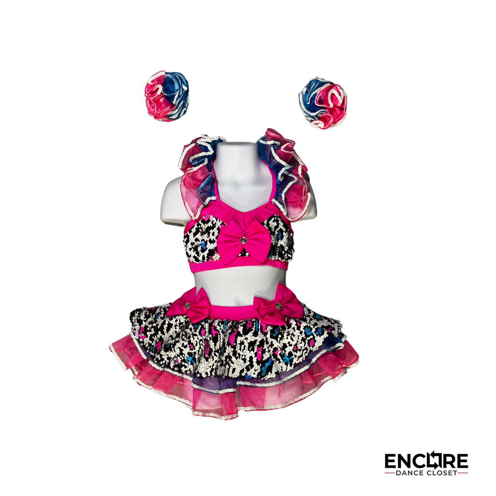 Fun and Bubbly Pink Two-Piece Costume