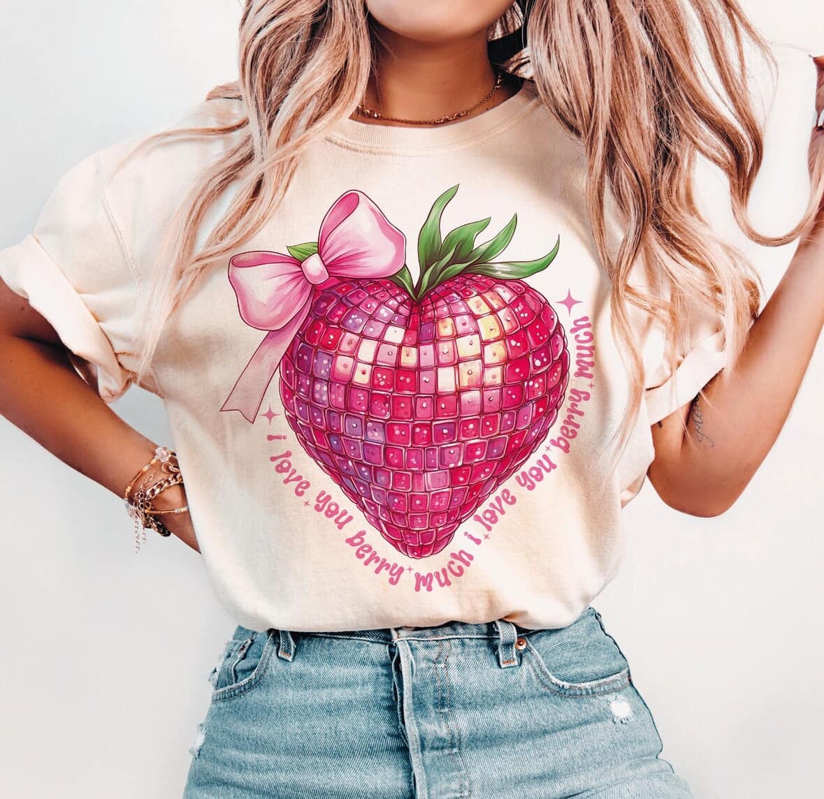 I love you berry much tee & sweatshirt