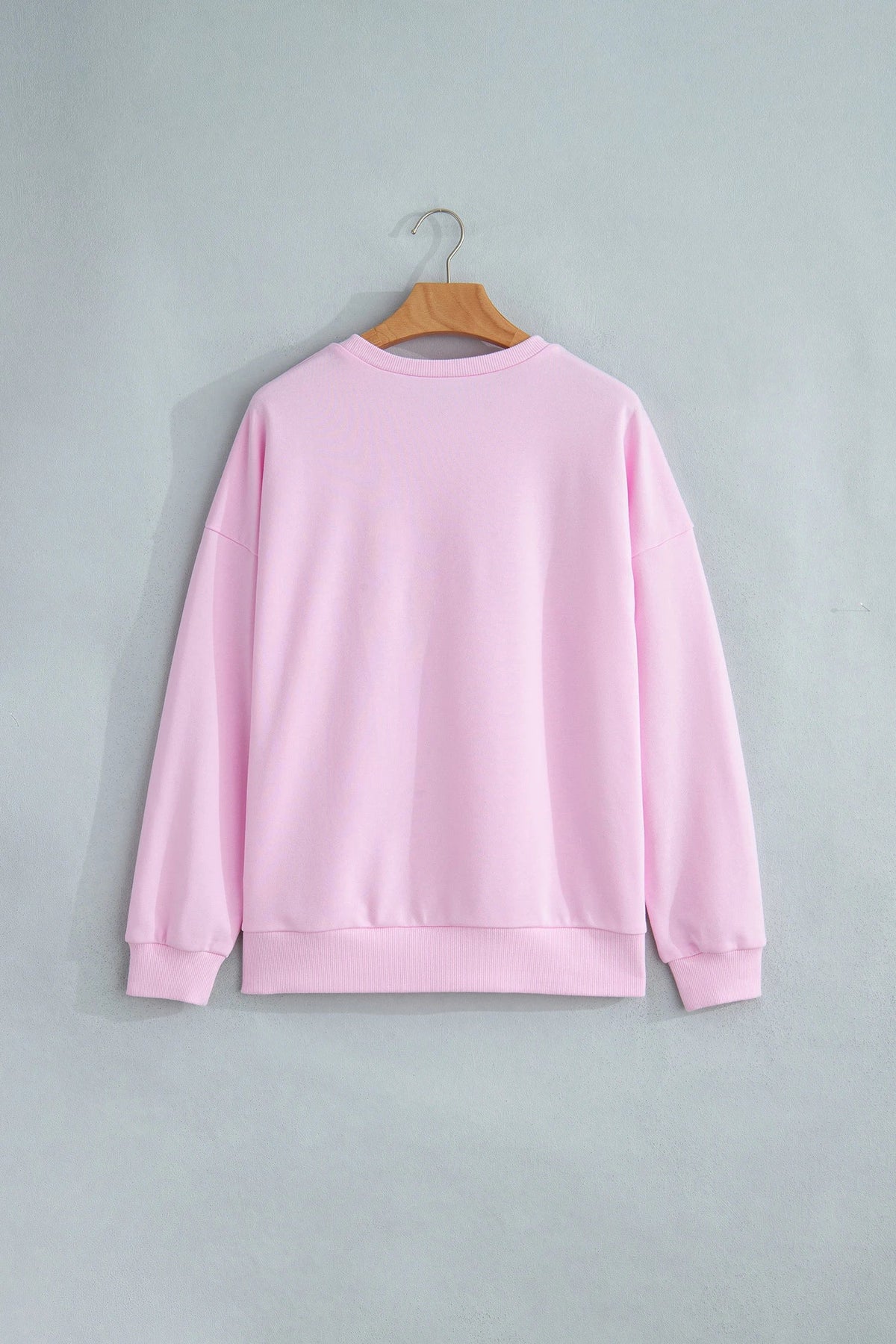 Plus Size JESUS SAVES Floral Gingham Star Patchwork Sweatshirt
