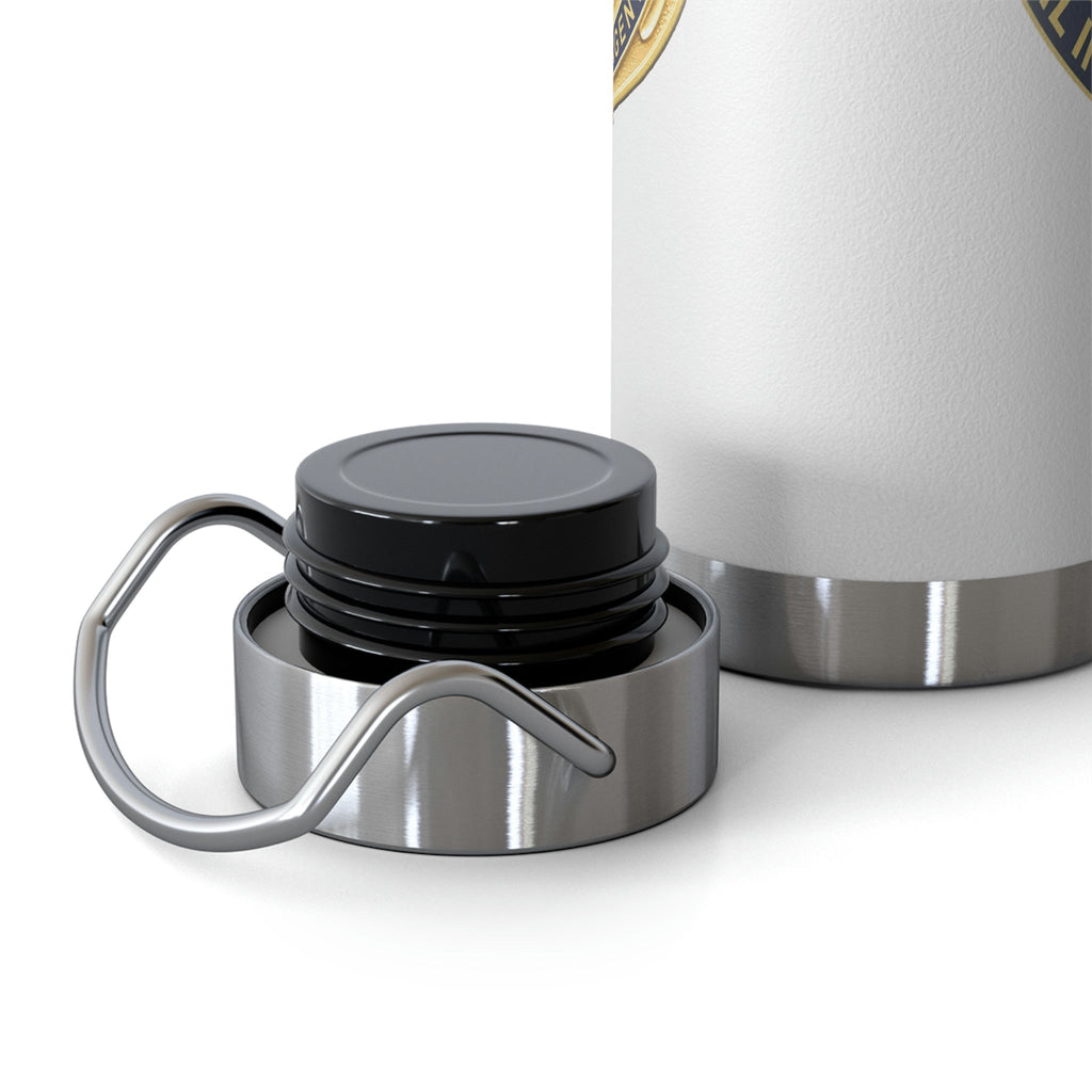 Army CID Badge and Seal - Copper Vacuum Insulated Bottle, 22oz