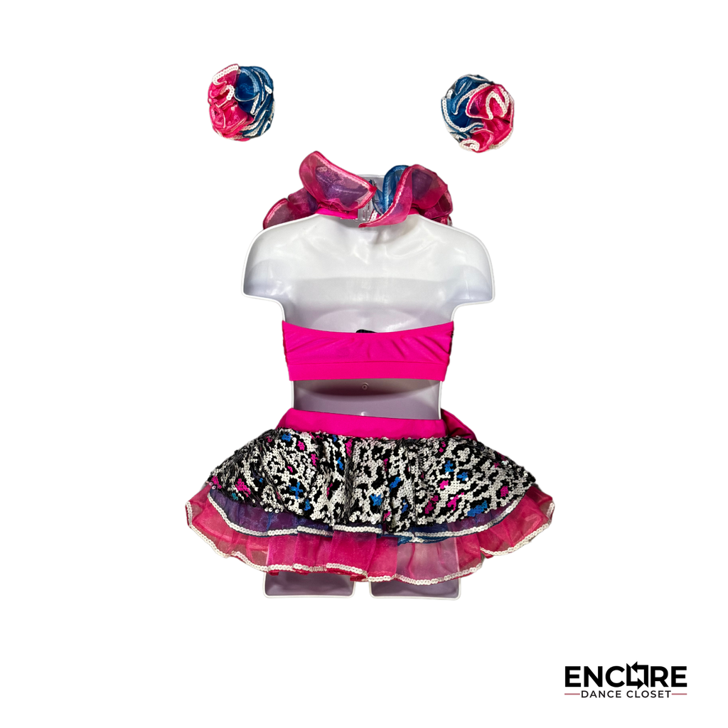 Fun and Bubbly Pink Two-Piece Costume