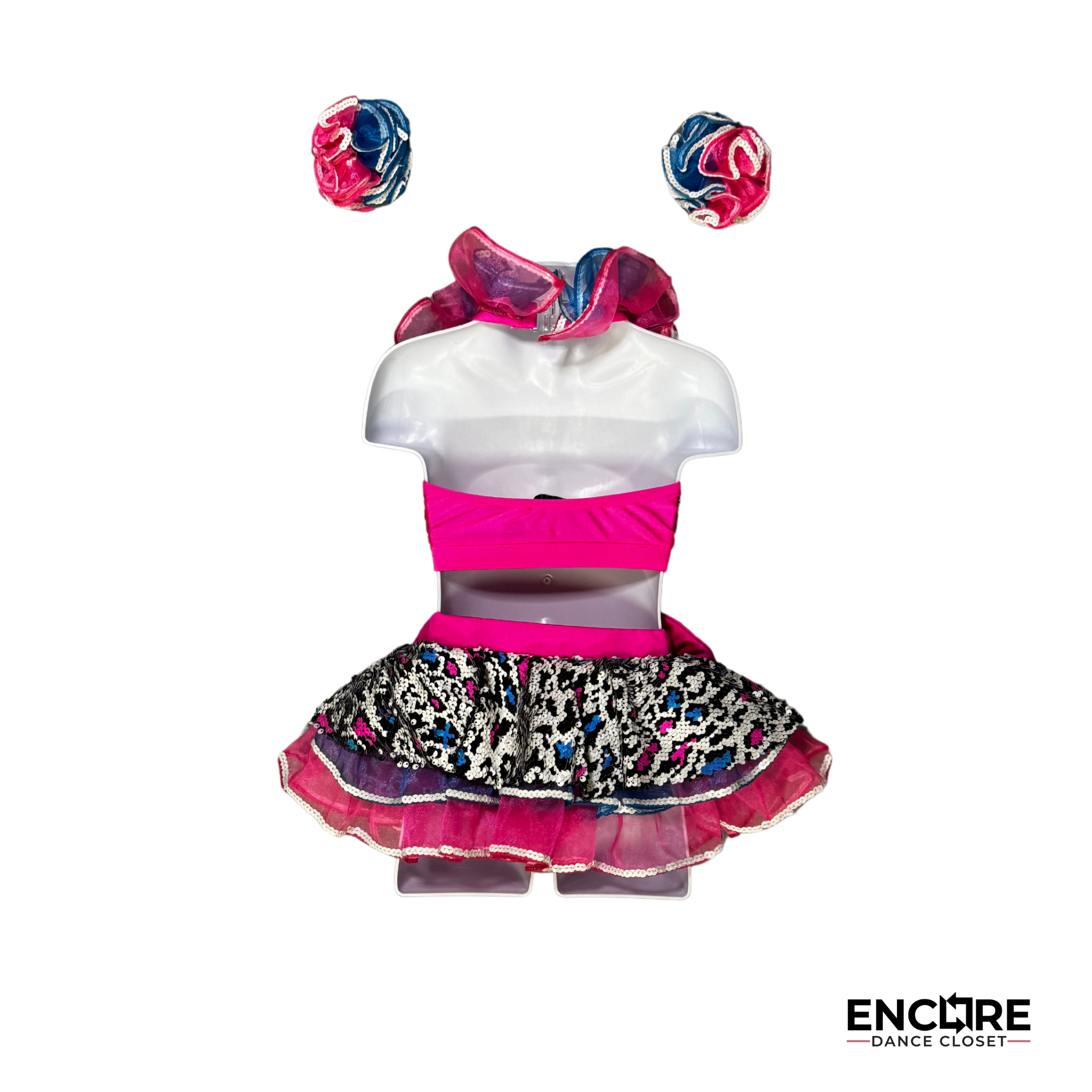 Fun and Bubbly Pink Two-Piece Costume