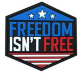 Freedom Isn't Free - PVC Patch