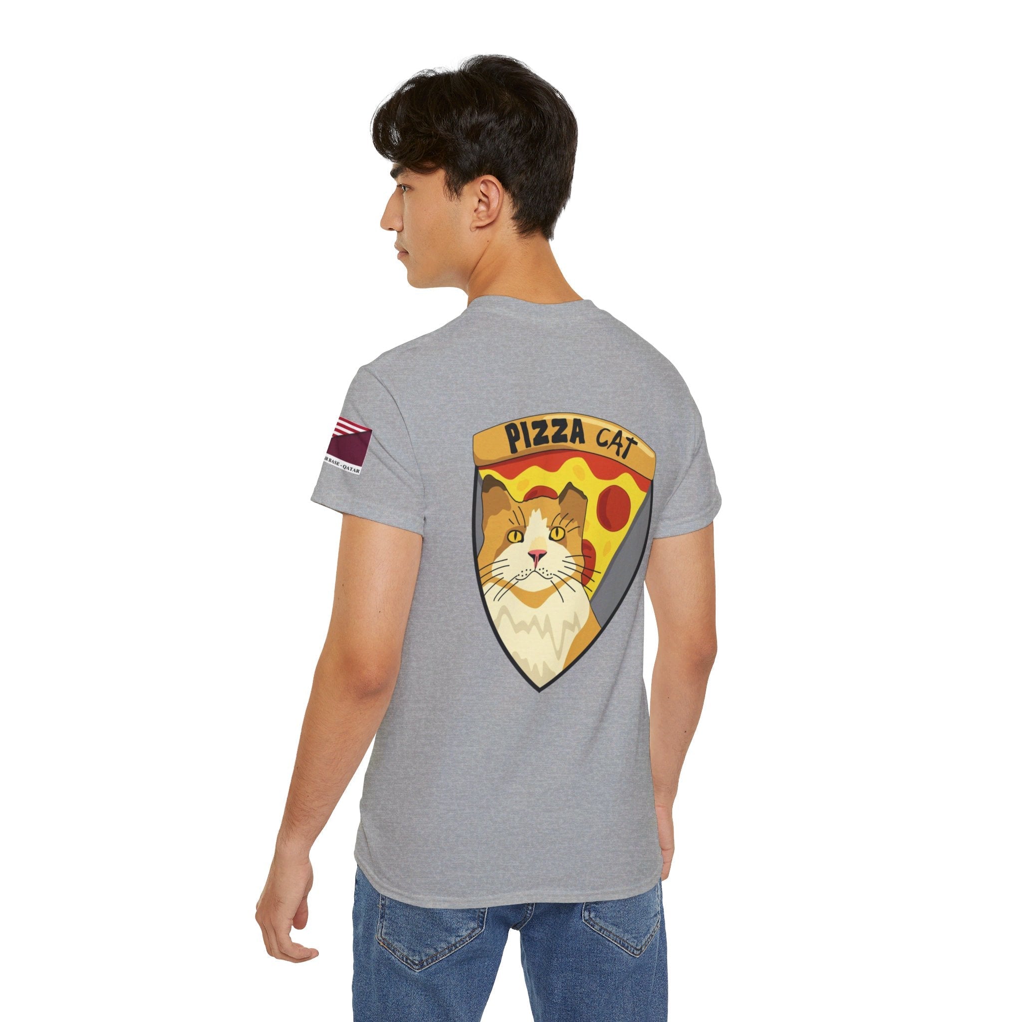 AUAB Pizza Cat - Unisex Ultra Cotton Tee
