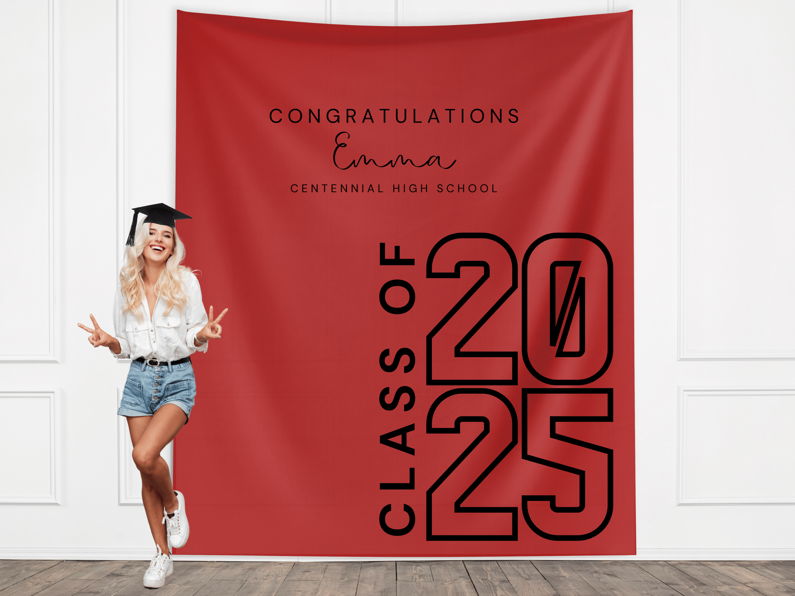 Class of 2025 Custom Graduation Banner