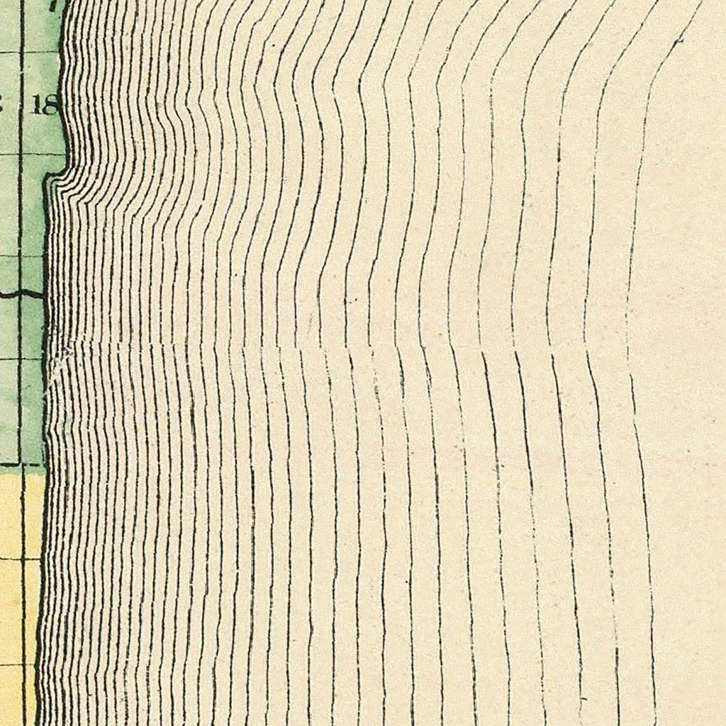 Vintage Map of Saginaw County, Michigan 1873