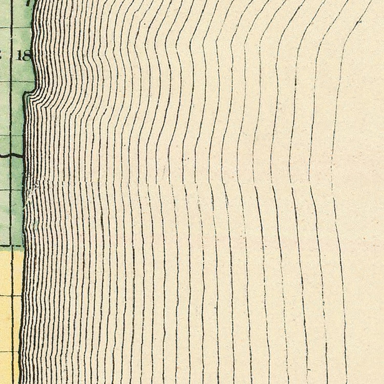 Vintage Map of Saginaw County, Michigan 1873