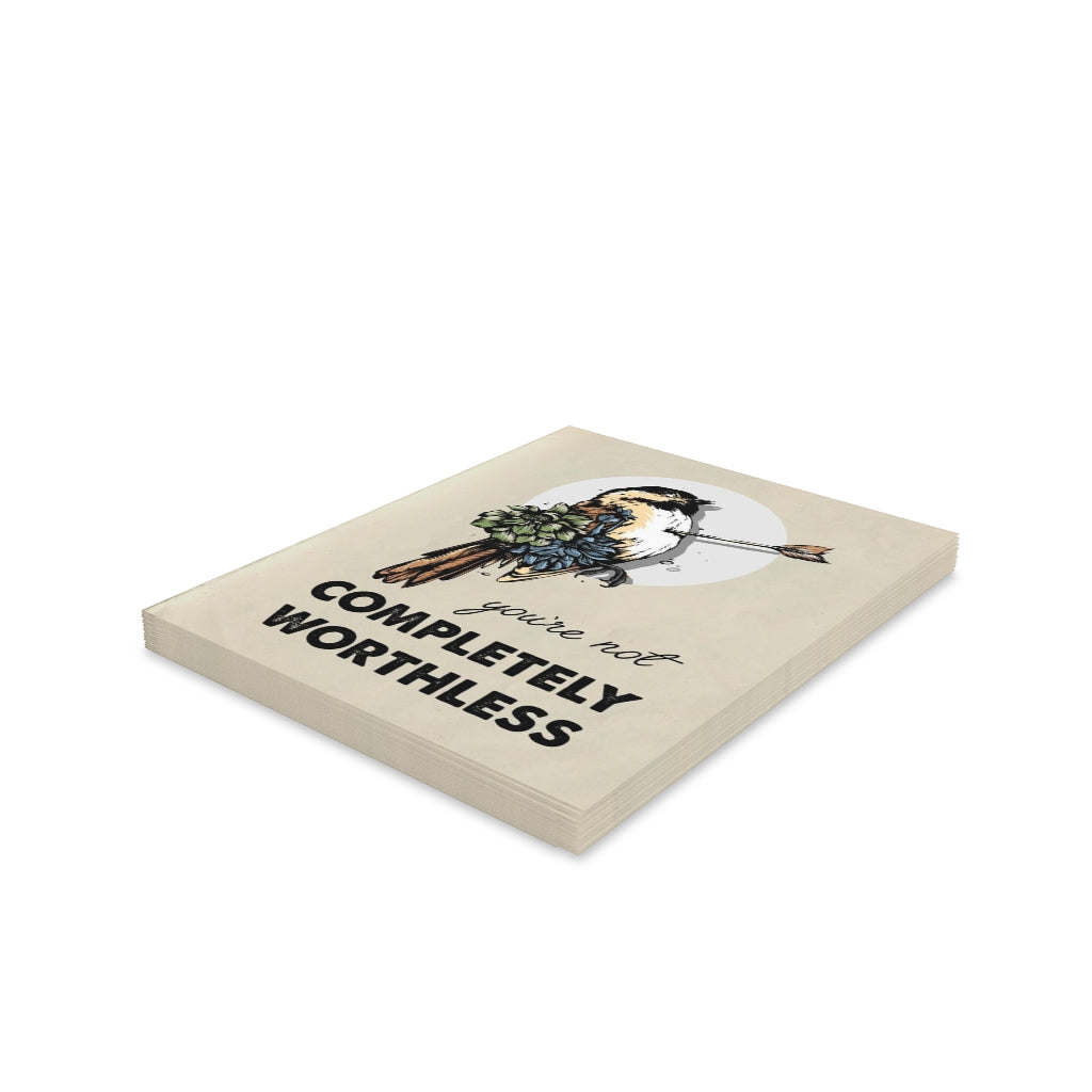 "You're Not Completely Worthless" Greeting Card