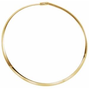 3 mm Reversible Omega Chain