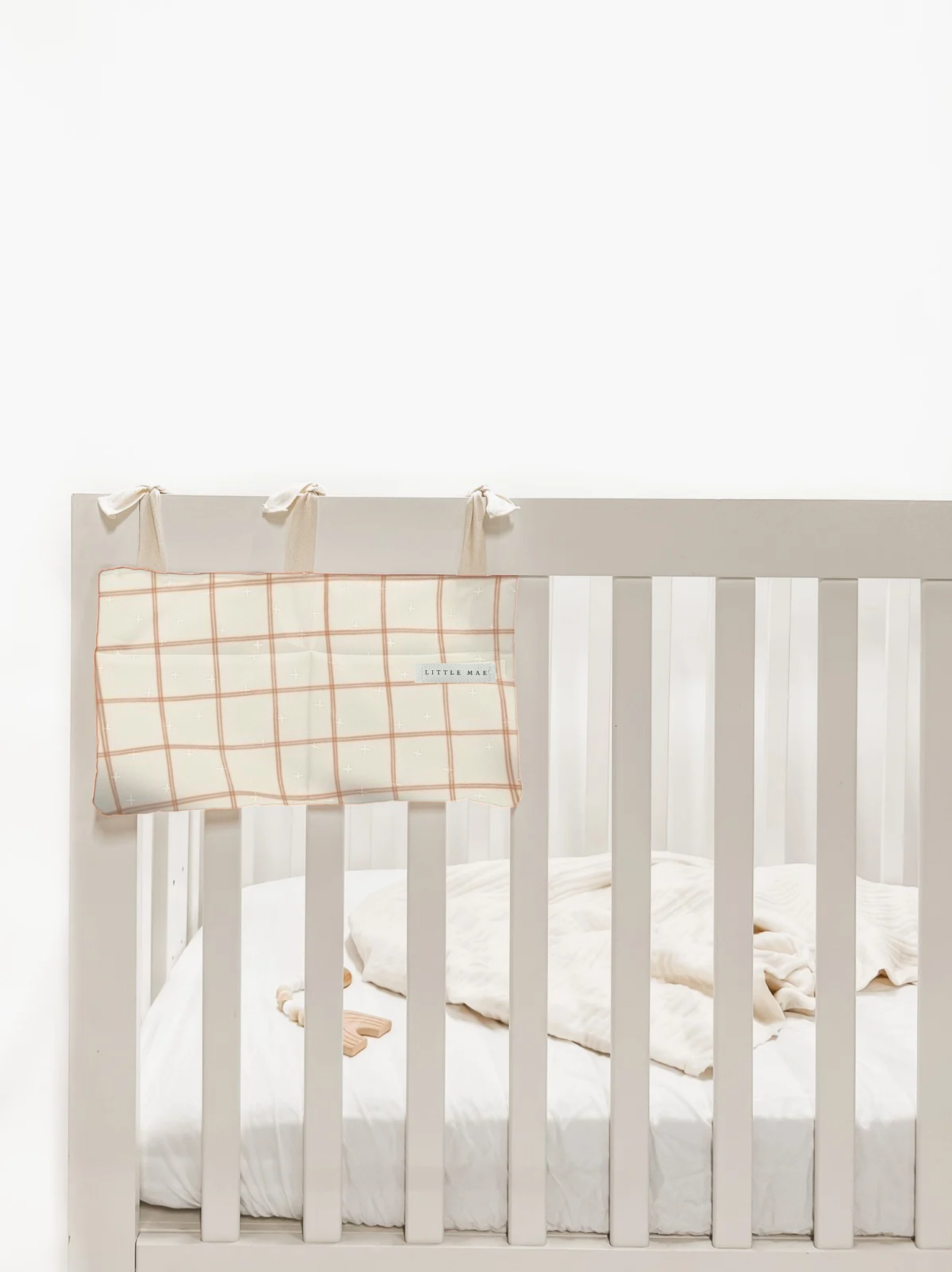 Baby Crib Diaper Caddy Storage Organizer Nursery Room