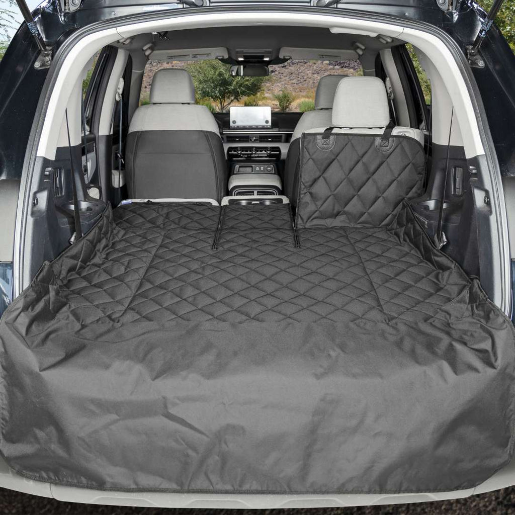 SUV Cargo Liner for Fold Down Seats - (including 22" bumper flap)