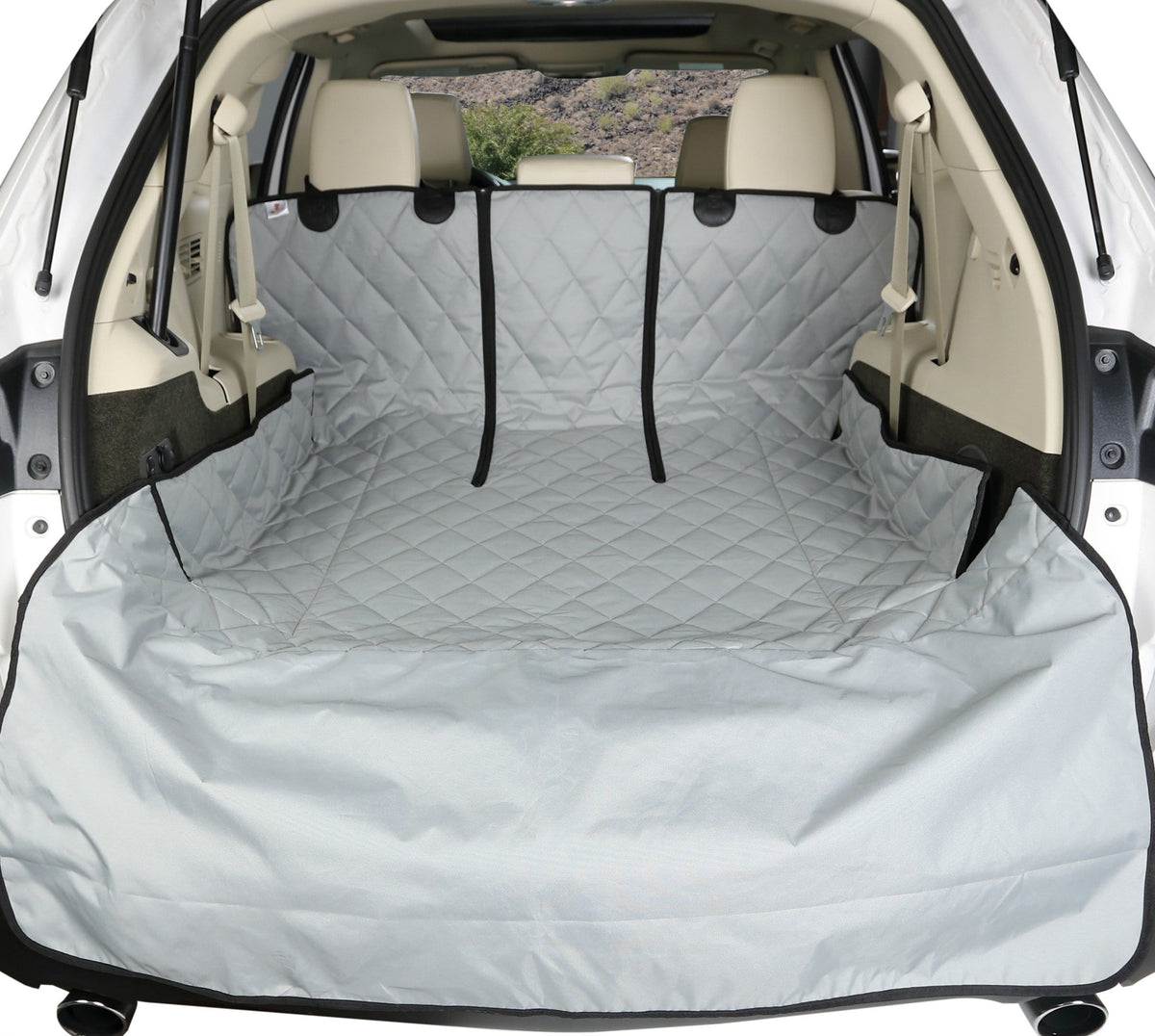 SUV Cargo Liner for Fold Down Seats - (including 22" bumper flap)