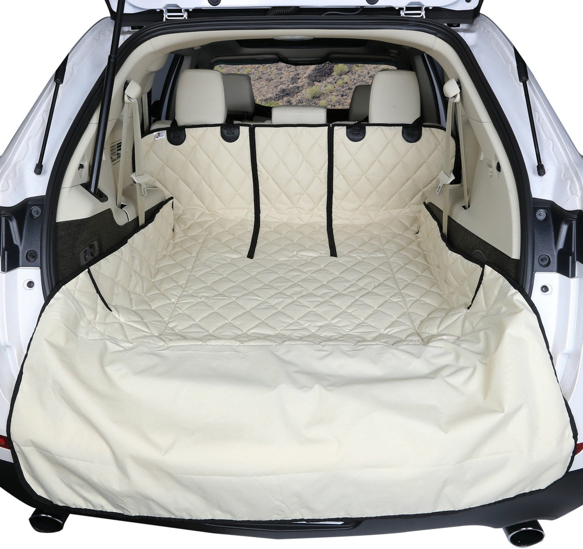 SUV Cargo Liner for Fold Down Seats - (including 22" bumper flap)