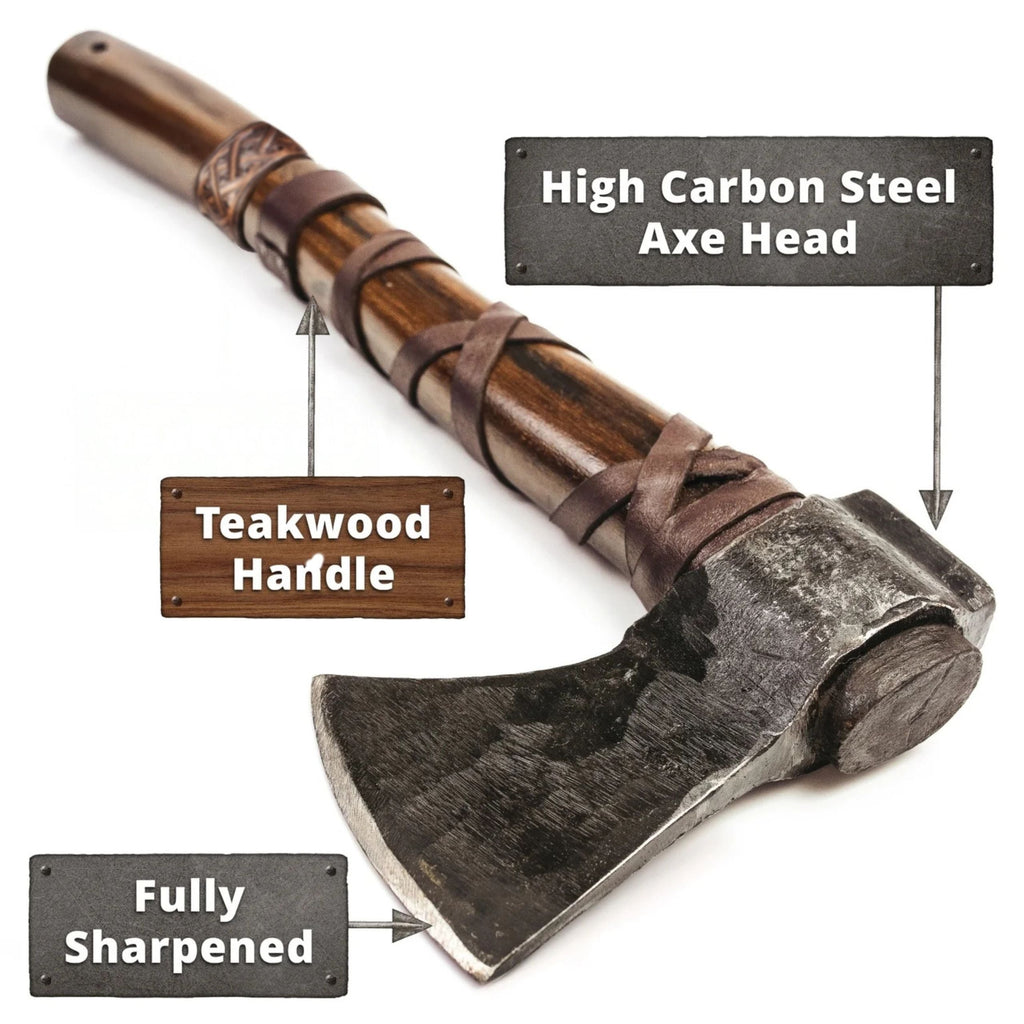Viking Throwing Axe – Hand-Forged Hatchet