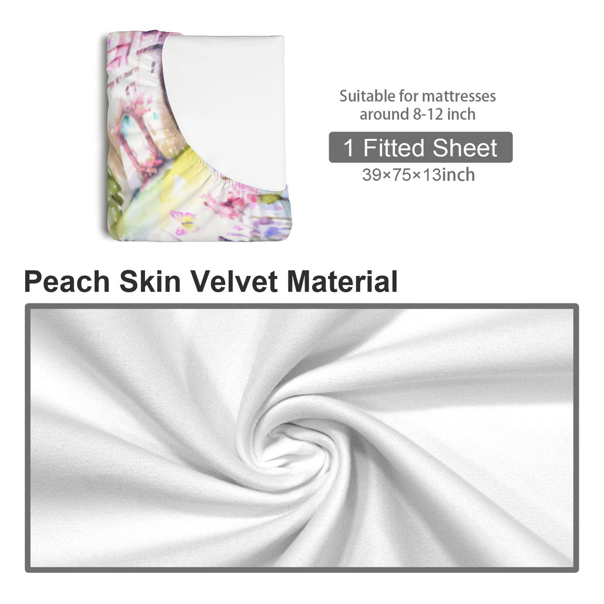 Fantasy Life Twin Size Sheet Set - 3 pieces