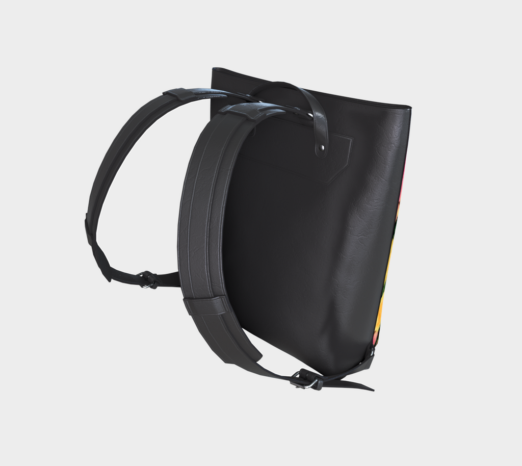 Groovy Butterfly Vegan Leather Backpack