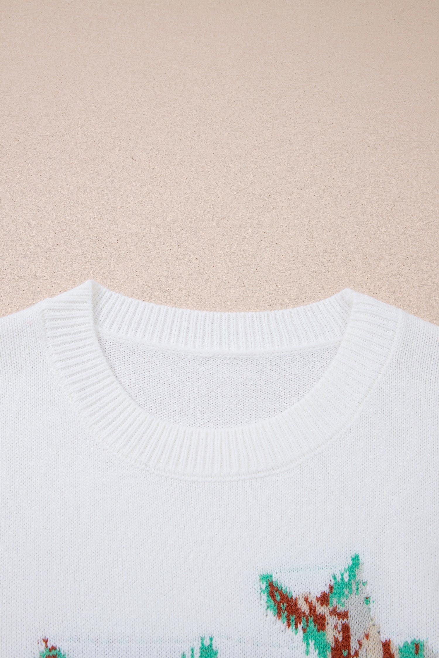 Mallard Drop Shoulder Long Sleeve Pullover Sweater