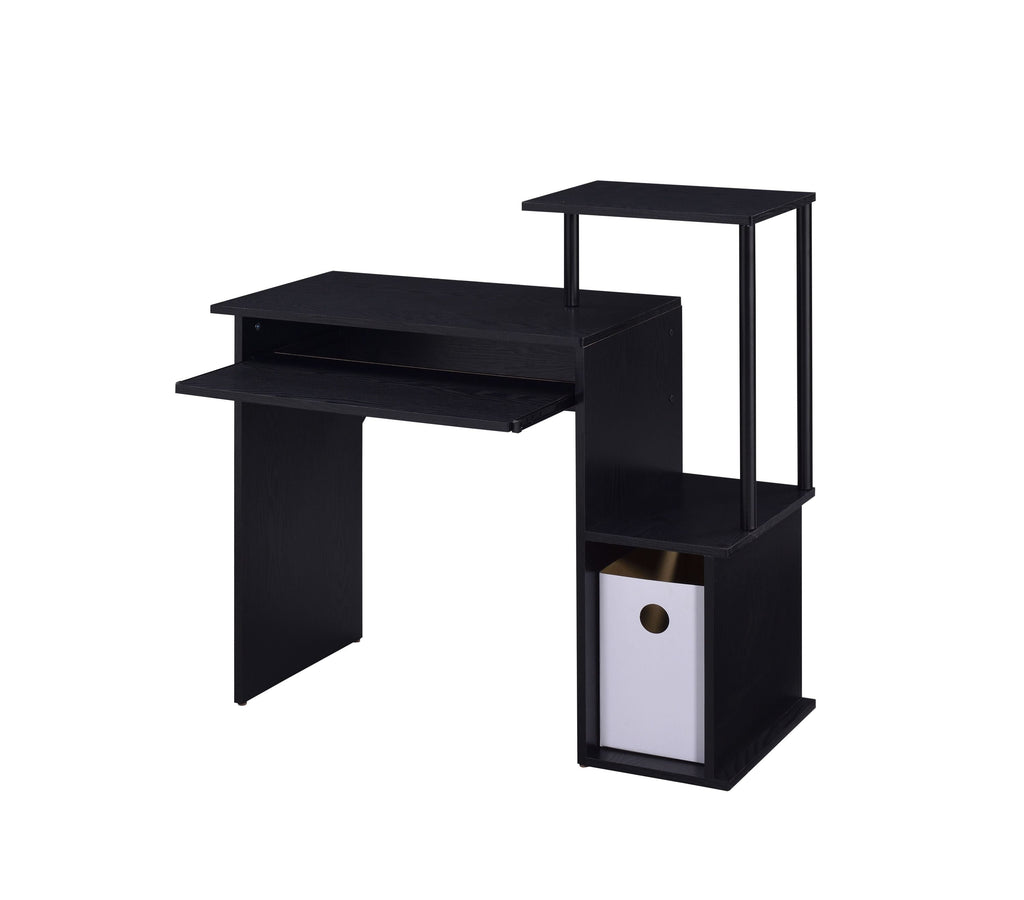 Lyphre Black Finish Computer Desk