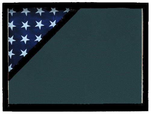 Shadow box for American flag, 3x5 flag, 4x6 flag ,5x9.5 Flag