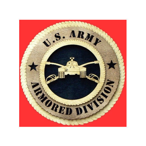Armor Wall Tributes, US Armor Wall Tributes - 9"