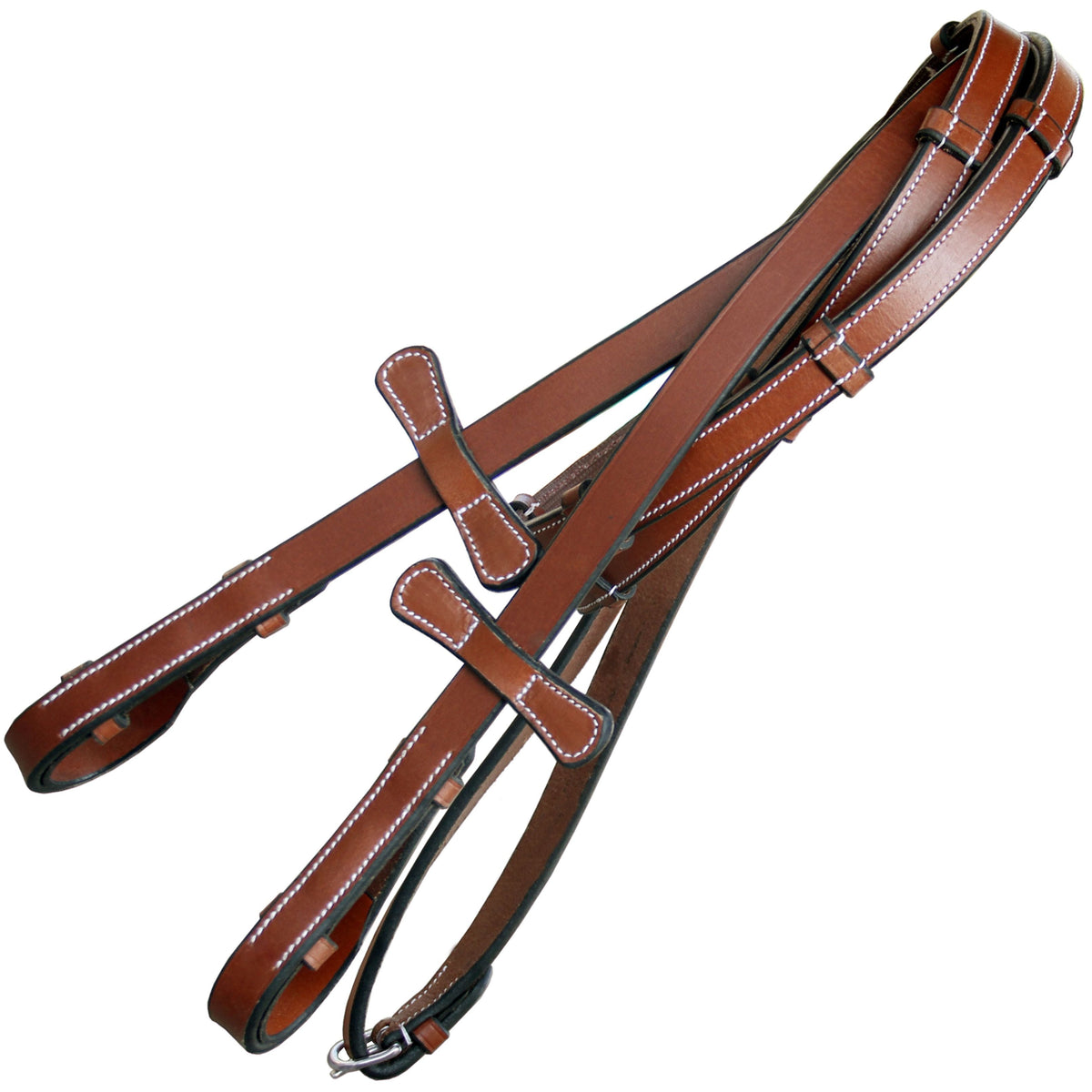 ExionPro Rubber Lined Leather Reins