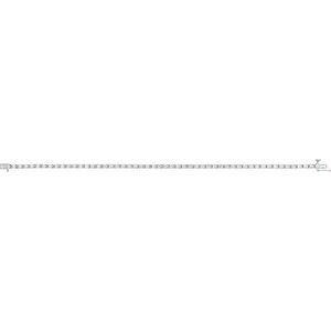 14K White Gold 2 1/8 CTW Natural Diamond Line 7" Bracelet – image 2