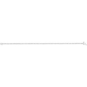 14K White Gold 2 1/4 CTW Natural Diamond Line 7 1/4" Bracelet – image 2